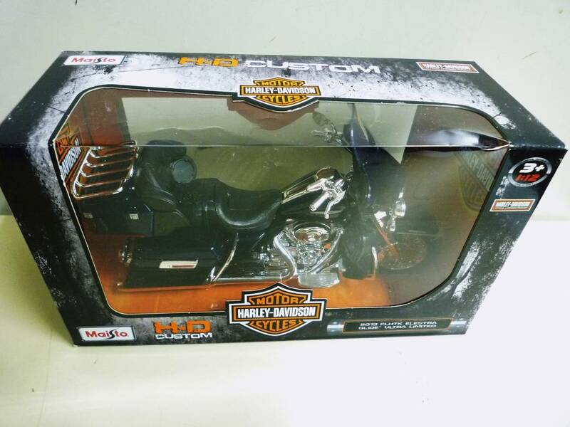 1/12 　ハーレーダビッドソン FLHTK エレクトラ グライド ウルトラ リミテッド 　ラグライドブルー　HARLEY-DAVIDSON 2013 Maisto