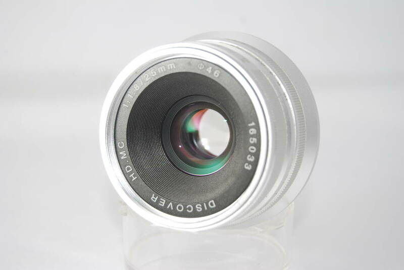 ★極上品★実写確認済み★外観、レンズもきれい★ DISCOVER HD.MC 25mm F1.8 マイクロフォーサーズ 用 #E-196