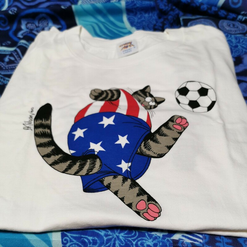 クレイジーシャツ　クリバンキャット　ハワイ　サッカー　 半袖Tシャツ