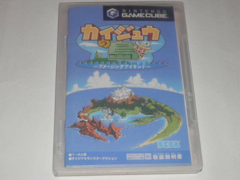 ★GC　カイジュウの島　スリーブ欠品　SEGA　動作未確認 ジャンク扱い　