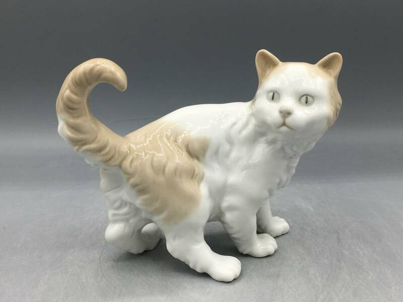 リヤドロ LLADRO ナオ 陶器人形 猫 フィギュリン スペイン製 陶器 置物 リアドロ オブジェ