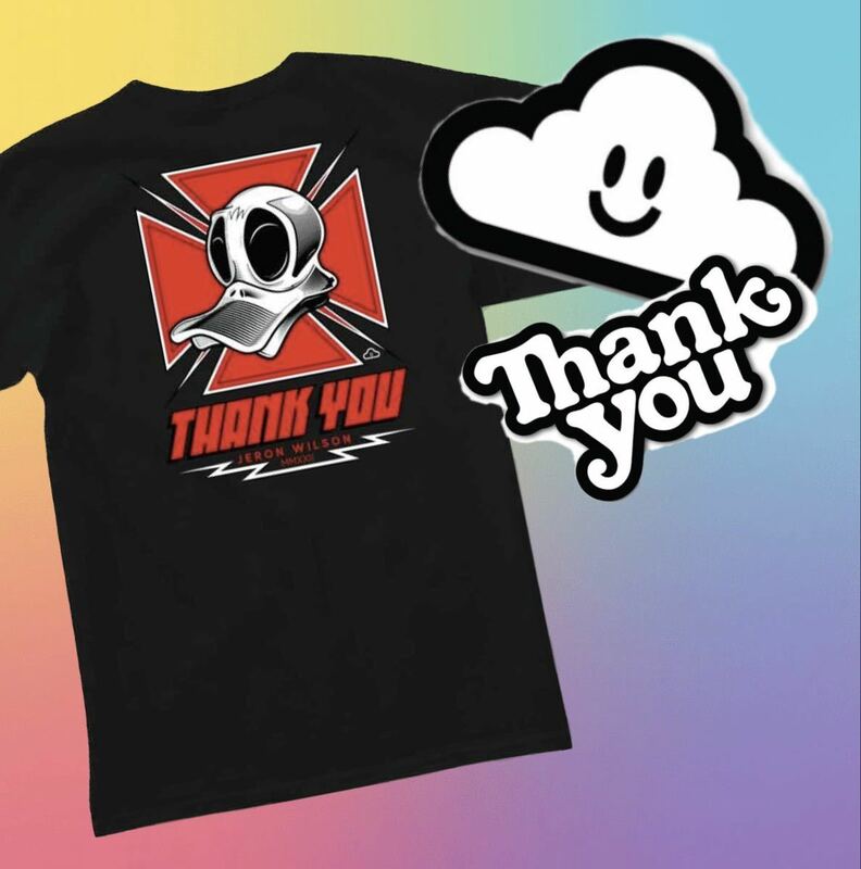 未使用　thankyou サンキュー　thankyouskateboard スケボー　sk8 メンズ　Mサイズ　Tシャツ トニーホーク