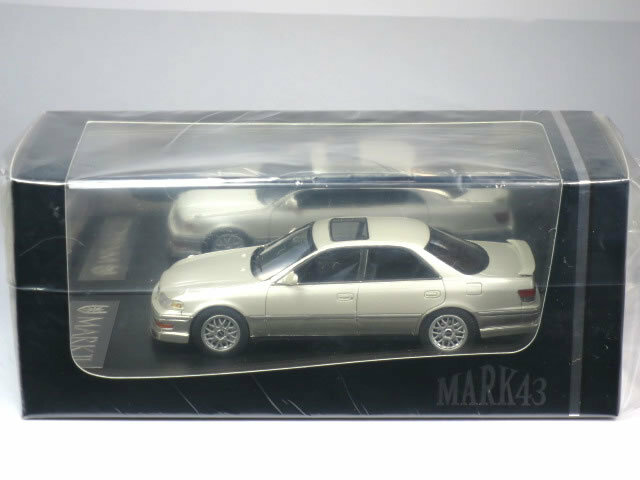 MARK43 1/43 トヨタ マークII ツアラーV (JZX100) 後期型 カスタムVer プレステ-ジャスパールトーニング (PM43148CPT)