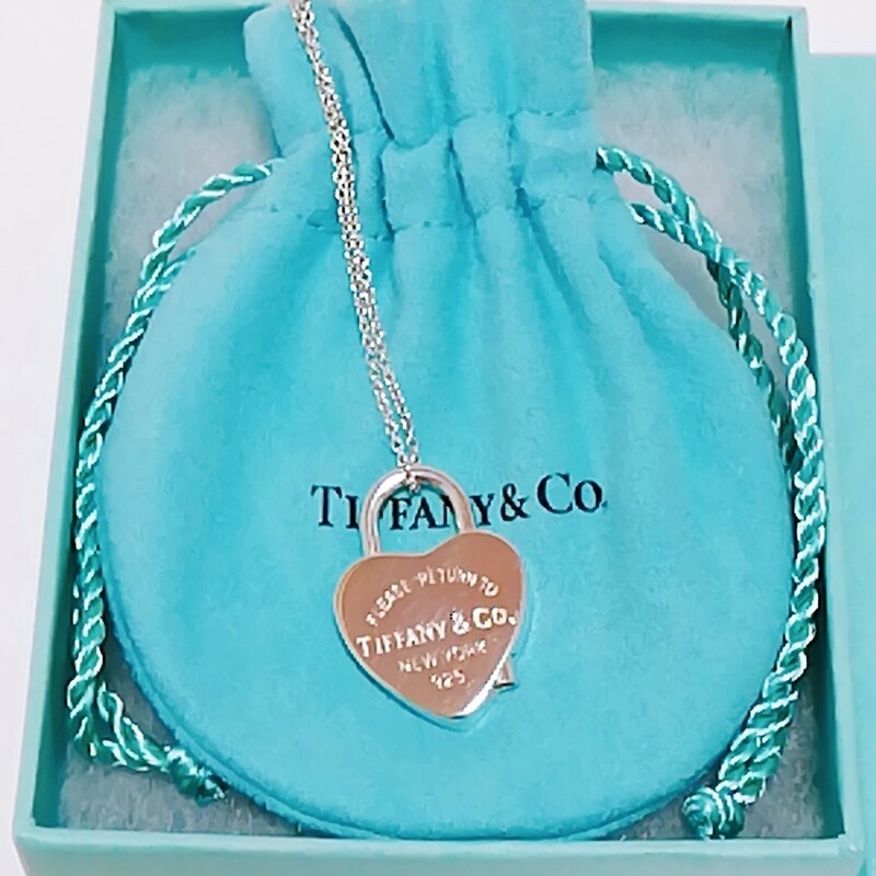 送料無料★ティファニー リターントゥ ハートロック ペンダント ネックレス TIFFANY&Co. 南京錠 即決