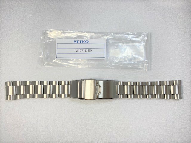 M197113H0 SEIKO プロスペックスダイバースキューバ 20mm 純正ステンレスブレス SBDC109/6R35-00T0他用 ネコポス送料無料