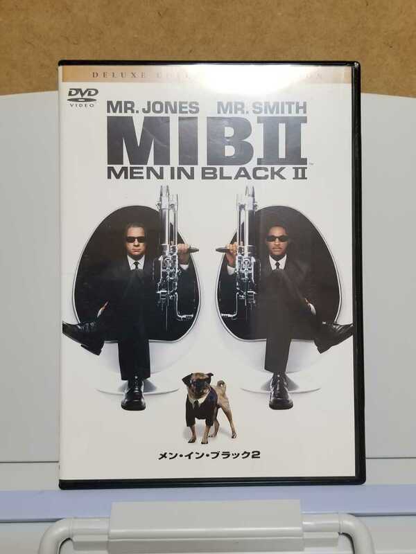 MIB Ⅱ メン・イン・ブラック2 デラックス・コレクターズ・エディション# ウィル・スミス /トミー・リー・ジョーンズ セル版 中古 DVD2枚組