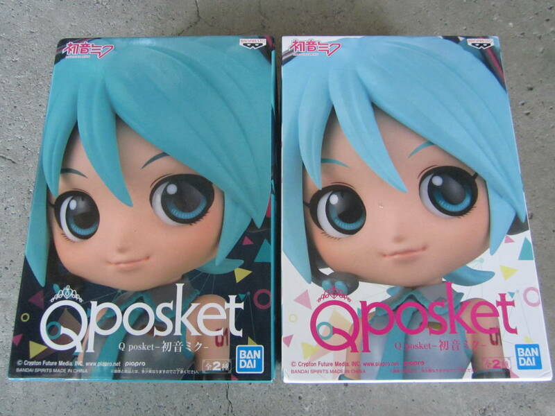 バンプレスト★Q posket 初音ミク★全2種セット