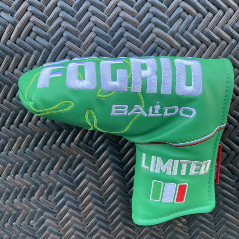 2021年モデル/限定品 BALDO バルド パターカバー/ピン型 QUADRI FOGRIO HEAD COVER VERDE ITALIANO【ヴェルデ】（グリーン）