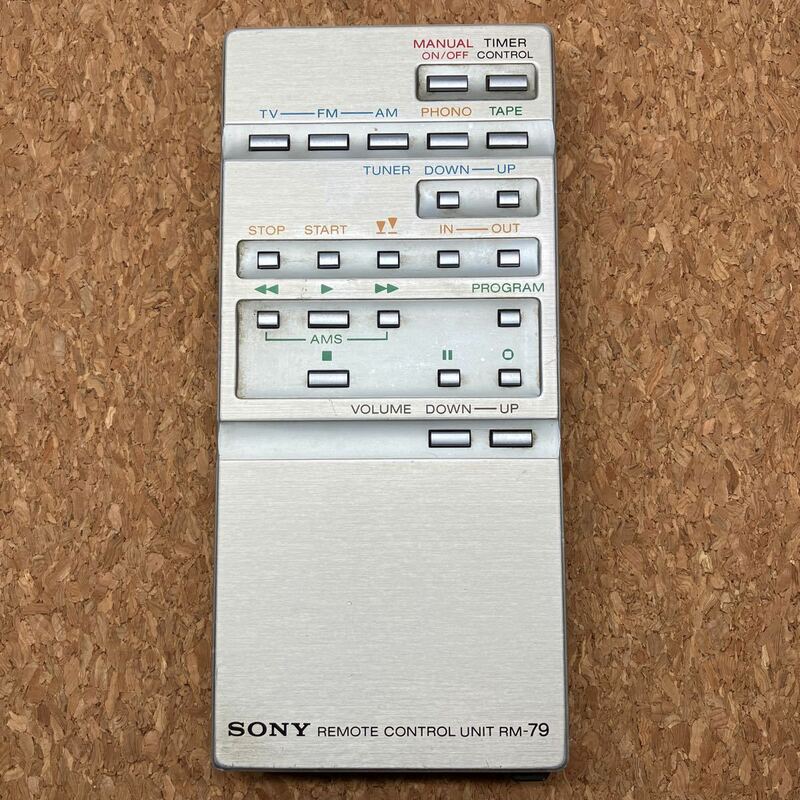 SONY studio7080リモコン　RM-79