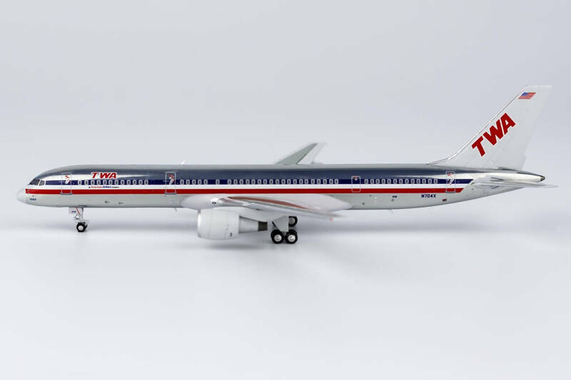 NGmodel トランスワールド航空 757-200 N704X 1/400