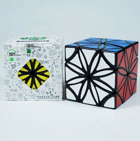 【W】子供のゲームやパズルのための奇妙な形の魔法の立方体,3x3,クレイジー,教育玩具