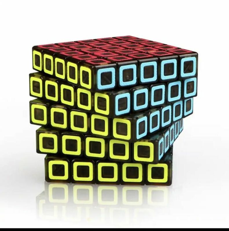 マジックキューブ　スムーズパズル　スピードキューブ　子供知育玩具　誕生日プレゼント　5×5×5