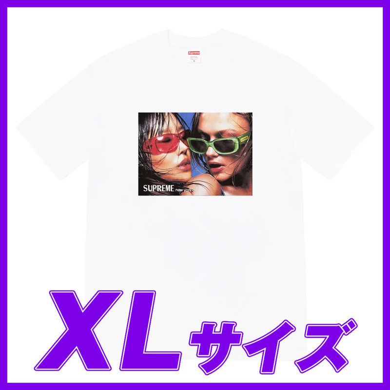 1918　Supreme Eyewear tee(WHITE) ＸL / シュプリーム アイウェアーTee　白　ＸLサイズ 2023SS