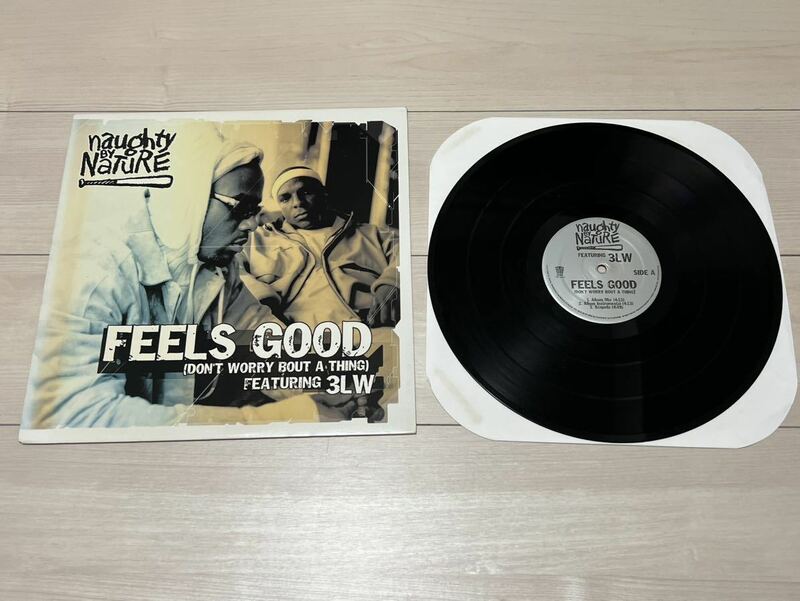 12inchレコード　 NAUGHTY BY NATURE / FEELS GOOD