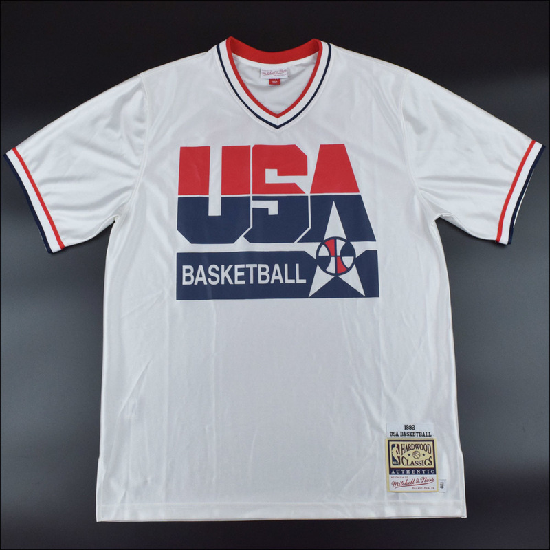 未使用 ミッチェル&ネス USA 1992 アメリカ代表 スコッティ・ピッペン オーセンティック シューティングシャツ ドリームチーム L