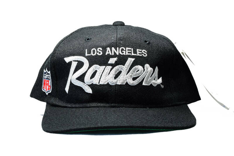 デッドストック Sports Specialties LOS ANGELES Raiders Cap ロサンゼルス レイダース キャップ N.W.A PUBLIC ENEMY ヴィンテージ