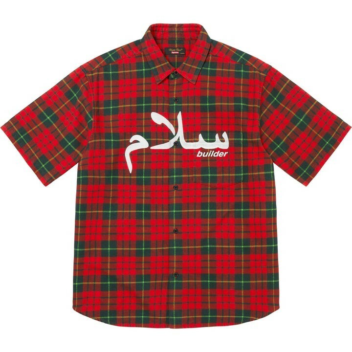 サイズL Supreme Undercover S/S Flannel Shirt フランネル 半袖 チェックシャツ アンダーカバー シュプリーム