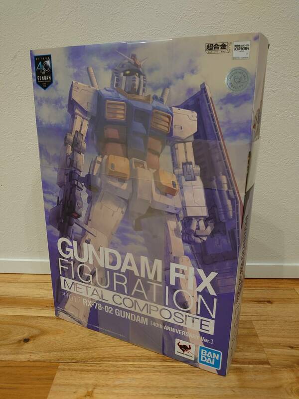 新品未開封品　GUNDAM FIX FIGURATION METAL COMPOSITE　RX-78-02　ガンダム　（40周年記念Ver.）