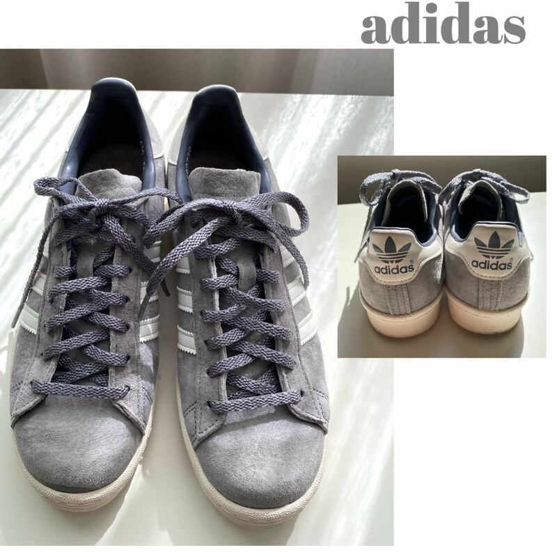 半額【adidas 】CAMPUS 80s JAPAN PACK VNTG /S82739 4 1/2 スエード グレー