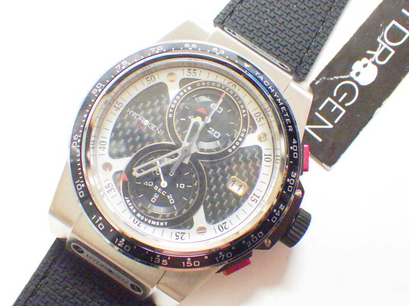 ハイドロゲン オットー スカル クロノグラフ腕時計 HW514400 #789