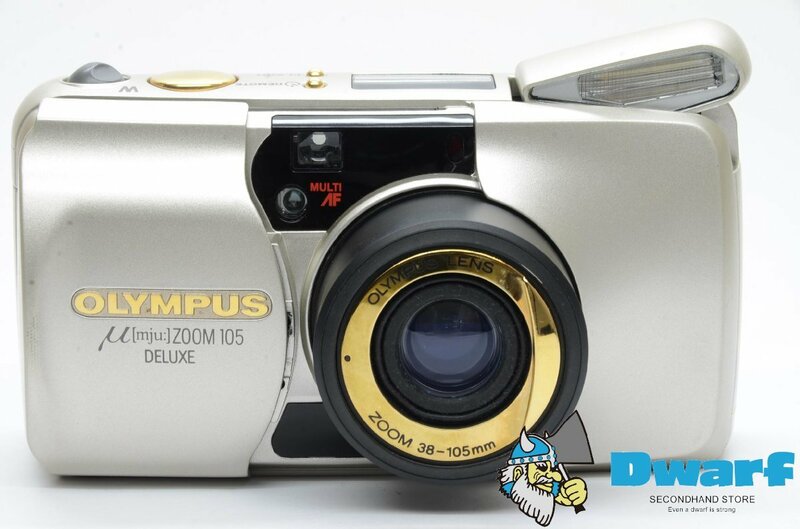 オリンパス OLYMPUS μ ZOOM 105 DELUXE フィルムコンパクトカメラ