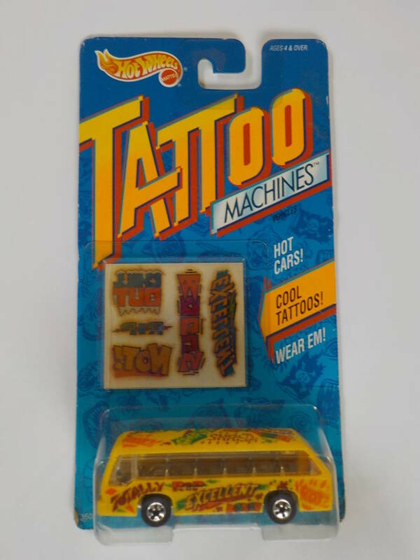 ホットウィール タトゥーマシーンズ Tattoo Machines 1992年 ヴィンテージ品 未開封 Hot WHEELS