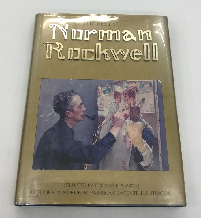 送料無料 THE BEST OF Norman Rockwell OURAGE BOOKS ベスト・オブ・ノーマン・ロックウェル 画集 中古