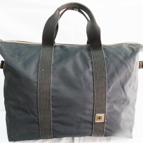 HZ 高級 dunhill ダンヒル ボストンバッグ 出張用バッグ 旅行バッグ 46cm ブラック 大容量 メンズバッグ おしゃれ鞄