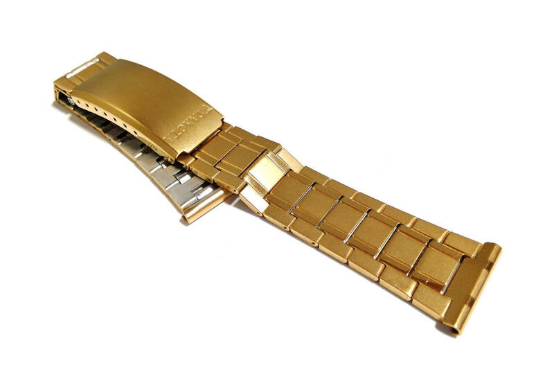 ウォッチバンド ラグ幅20ｍｍ 全長169mm 男性用腕時計ベルト 女性用ブレス MB1540