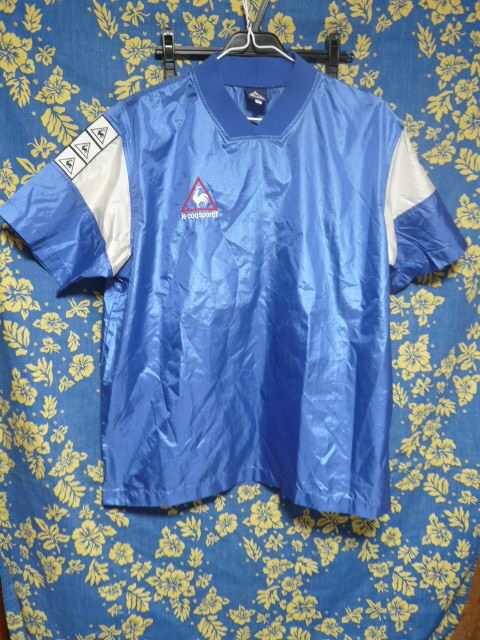 Le coq sportif ファンへ！★Le coq sportif 半袖ピステジャケット★M★中古美品！