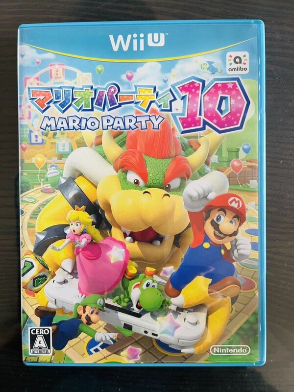 中古美品　WiiU マリオパーティ10 ニンテンドー　MARIO PARTY 10