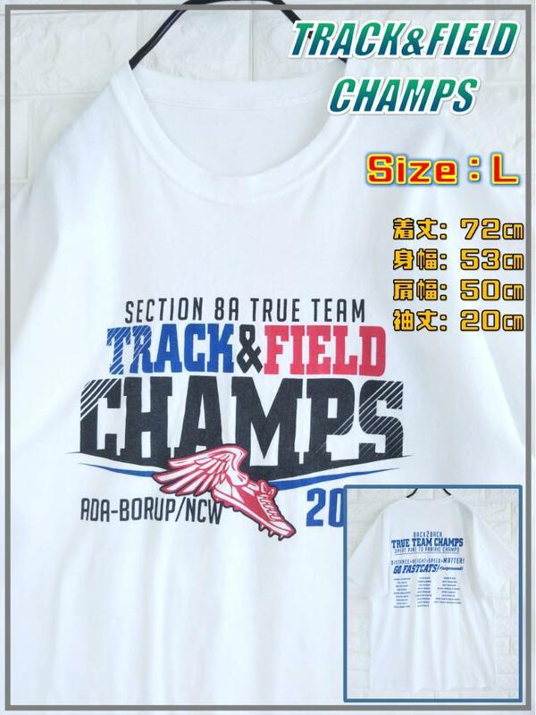 【US輸入】T＆F CHAMPS コンペティション 2017 Ｔシャツ　3131