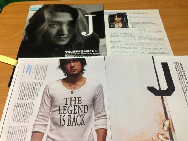 J LUNA SEA 切り抜き 11枚