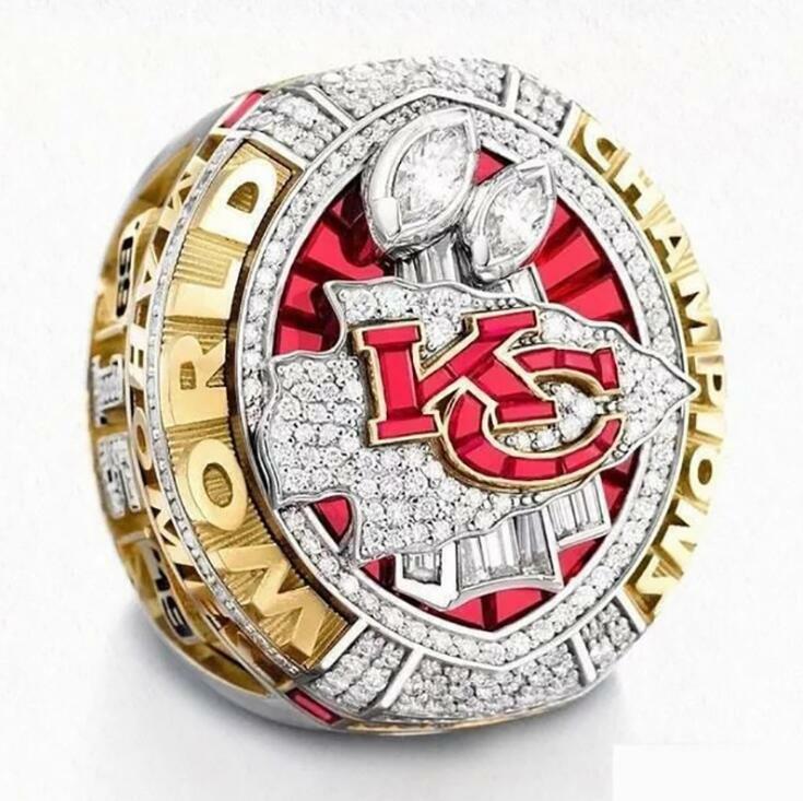 【送料無料】※ NFL 指輪 カンザスシティ・チーフス Champion 指輪 リング 22号～26号 ファッション ステンレス鋼 贈り物 新品