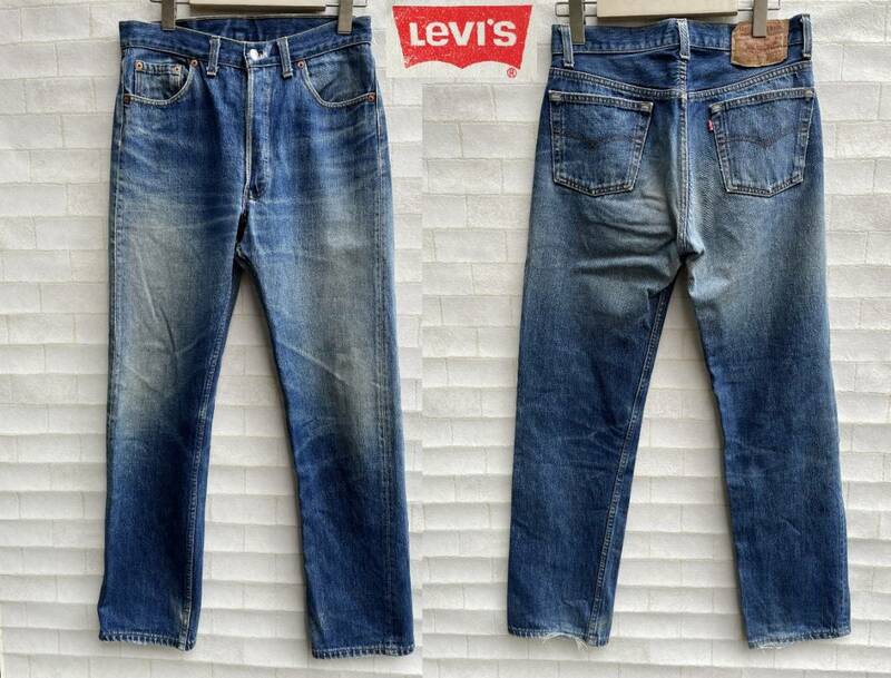 80s USA製 Levi's リーバイス 501xx ストレート デニム パンツ ジーンズ size w31 ヴィンテージ 501-0000