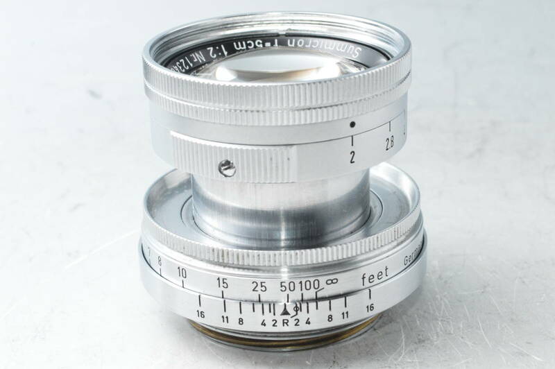 #9737【並品】 Leica ライカ ズミクロン L50mm F2 (沈胴)