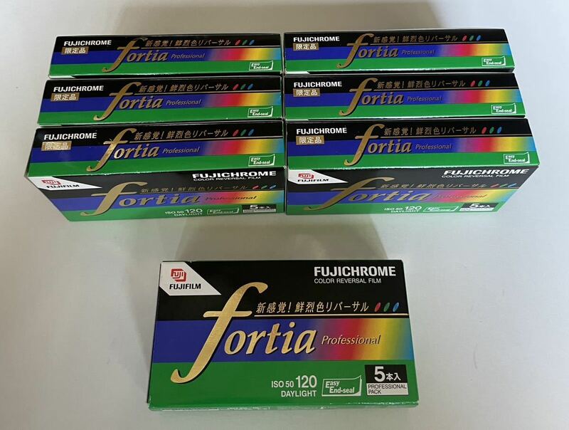 FUJIFILM FOrtia限定品120サイズ　　　　　　　　　　　1箱5本入りを7箱の35本