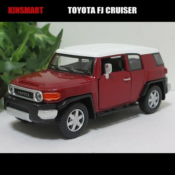 1/36トヨタ/FJクルーザー(ワインレッド)/KINSMART/ダイキャストミニカー