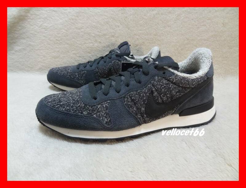 国内正規 NIKE LOOPWHEELER INTERNATIONALIST PRM QS ANTHRACITE 27cm US9 未使用新品 ループウィラー インターナショナリスト ゴマシオ