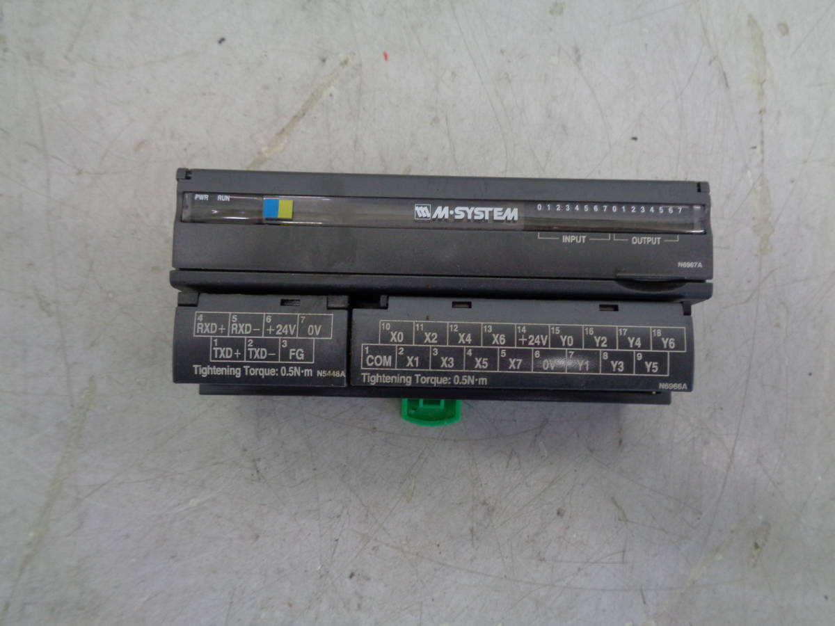 MK7954 M-system 少点数入出力ユニット R7HL-DAC15E-R