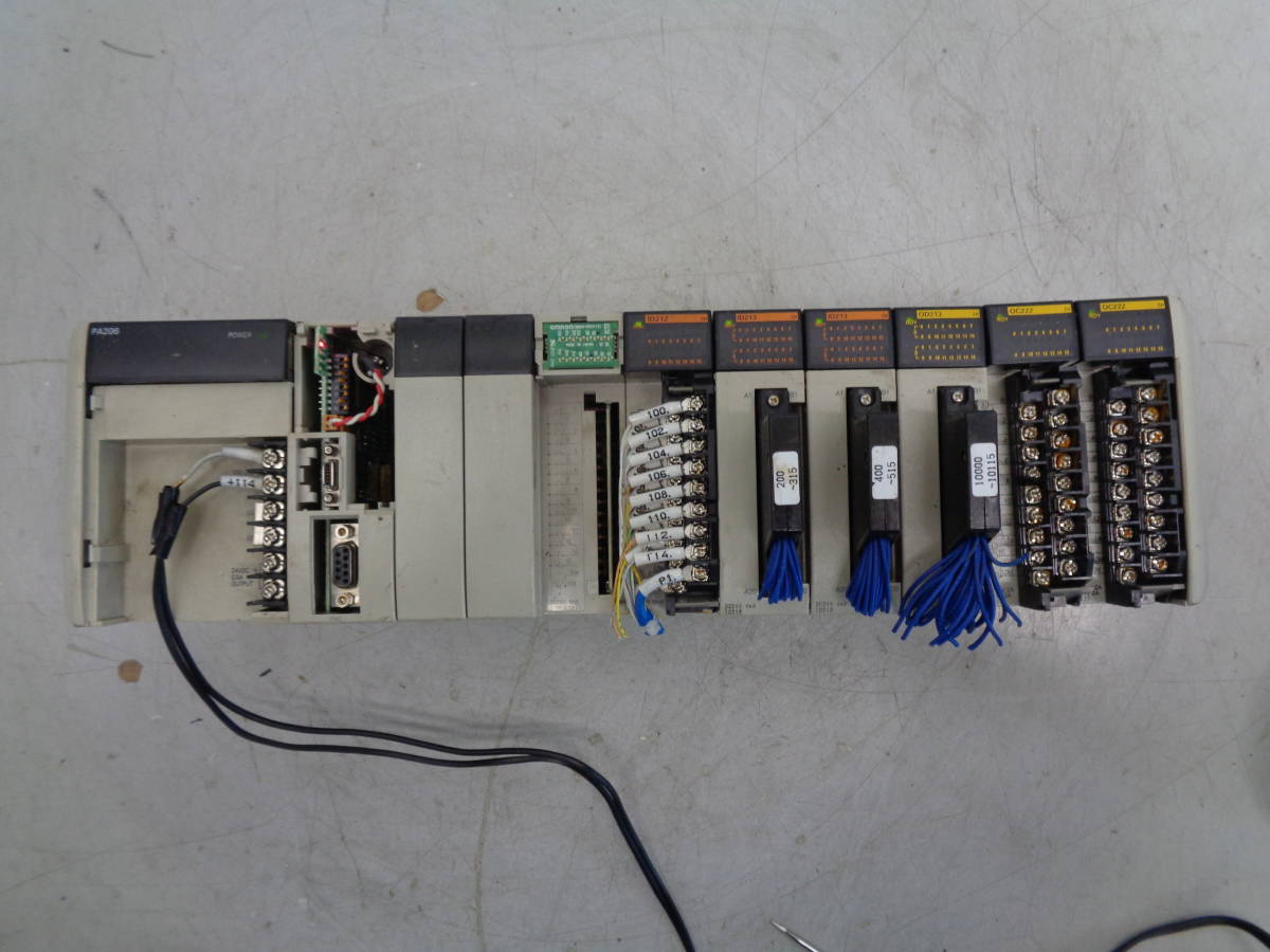 MK7971 OMRON CQM1-PA206 / CQM1H-CPU21 / CQM1-OC222 / CQM1-OD213 / CQM1-ID212 / CQM1-ID213