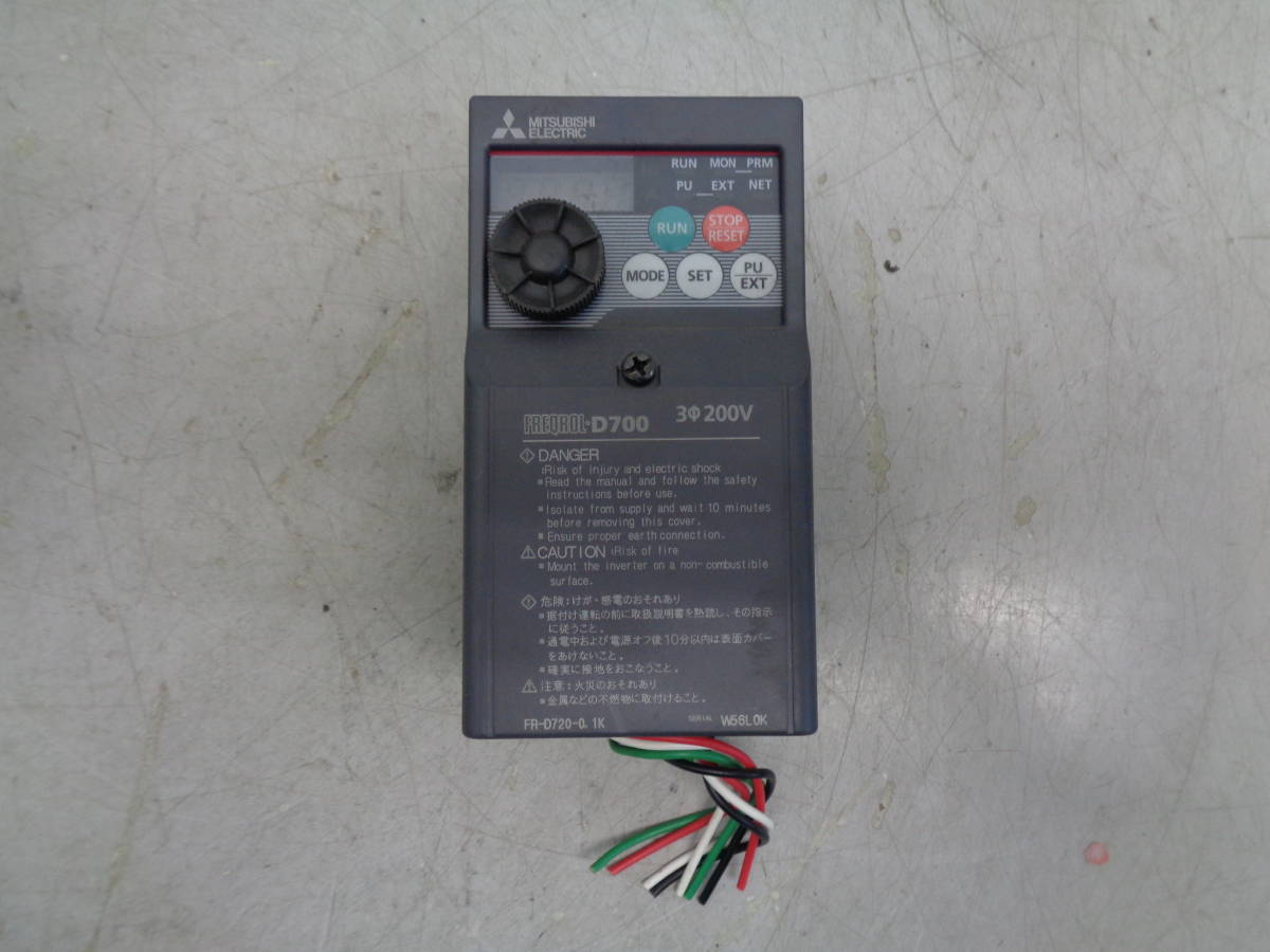 MK7979 MITSUBISHI 三菱インバーター FR-D720-0.1K