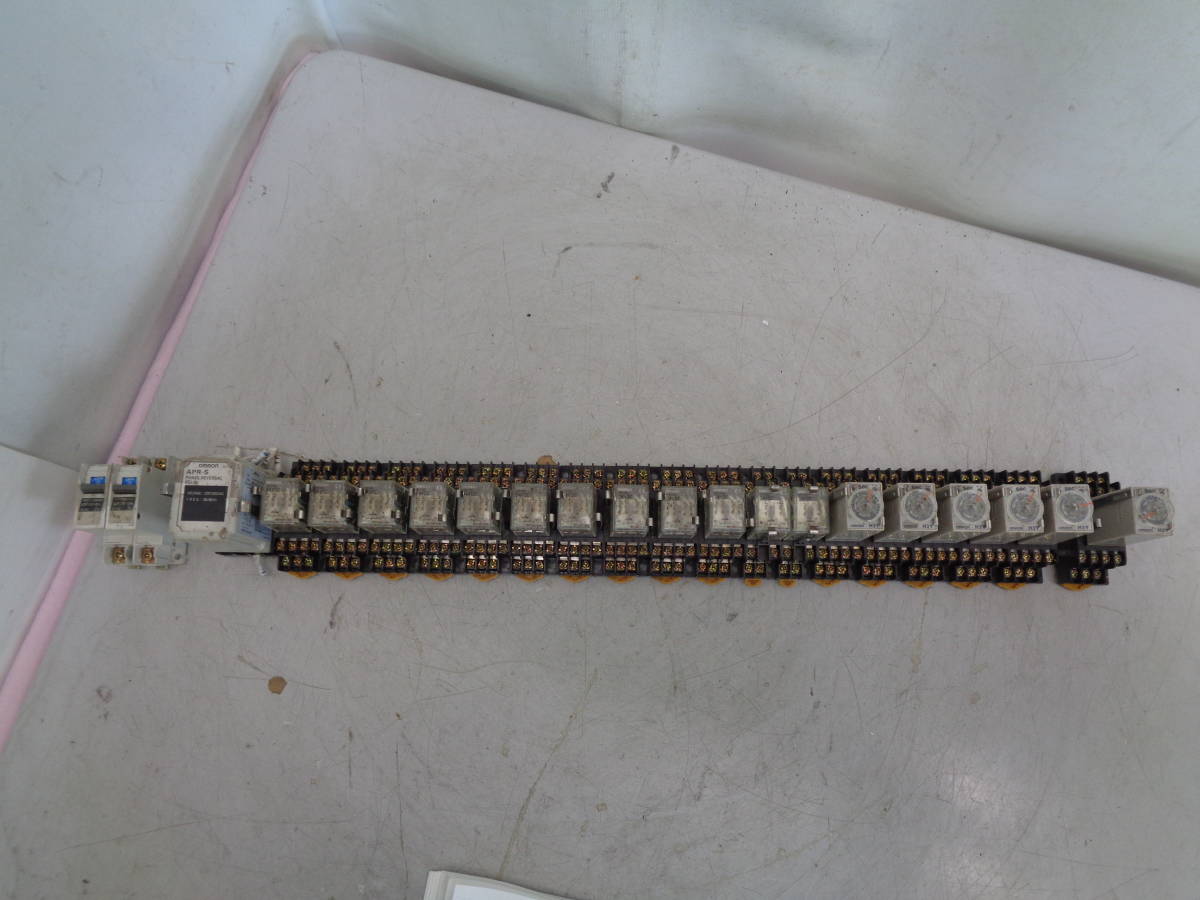 MK8001 OMRON APR-S / MY4N 24V (X10) / MY2N 24V (X2) / H3Y-4 (X6) 三菱　CP30-BA