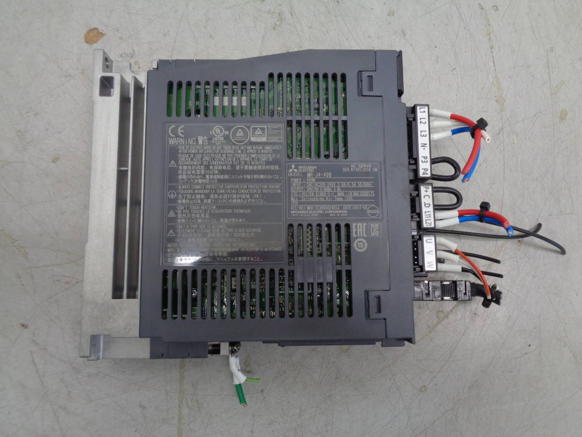MK8030 MITSUBISHI AC SERVO MR-J4-40B