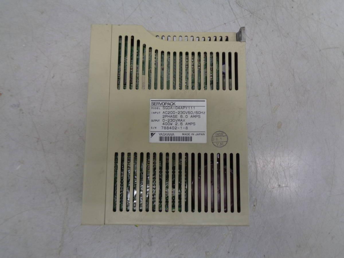 MK8033 SGDA-04APY111 Yaskawa Servo Drive