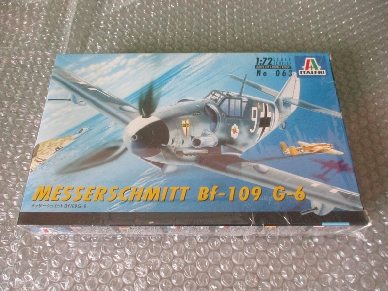 プラモデル イタレリ ITALERI 1/72 メッサーシュミット Bf109 G-6 Messerschmitt Bf109 G-6 未組み立て 海外のプラモ