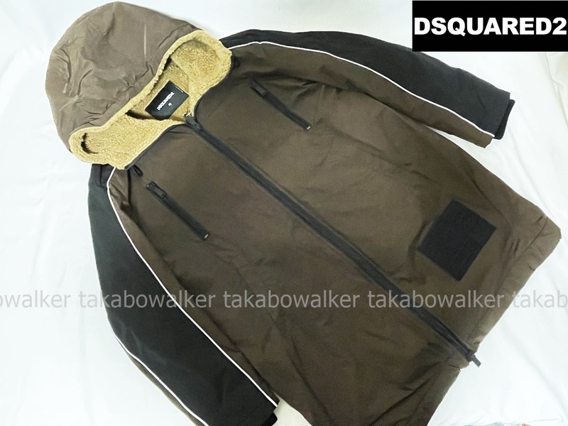 Dsquared2　ディースクエアード SPORTS JACKETS /MULTI ZIP ACTV PARKA (46)S71AN0317