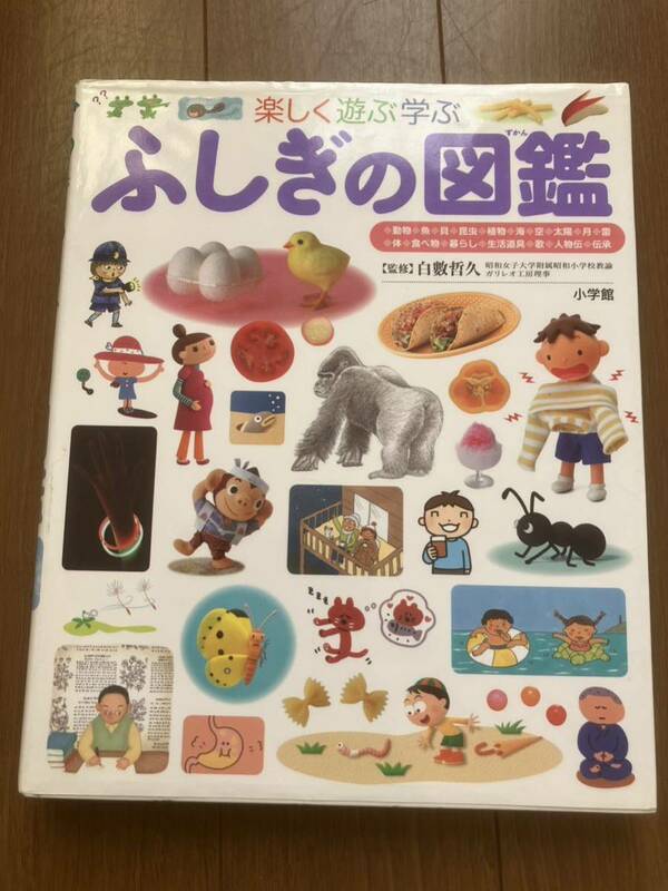 楽しく遊ぶ学ぶふしぎの図鑑 （小学館の子ども図鑑プレＮＥＯ） 白數哲久／監修