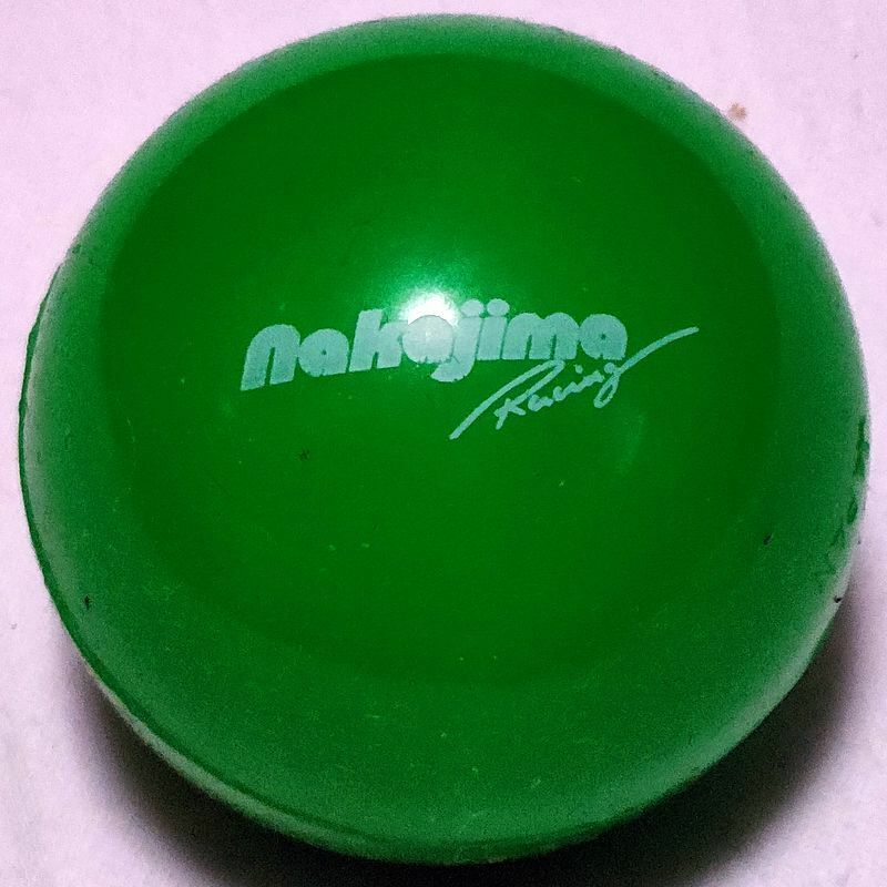 Nakajima Racing　スーパーボール (緑)　中嶋レーシング　中嶋悟
