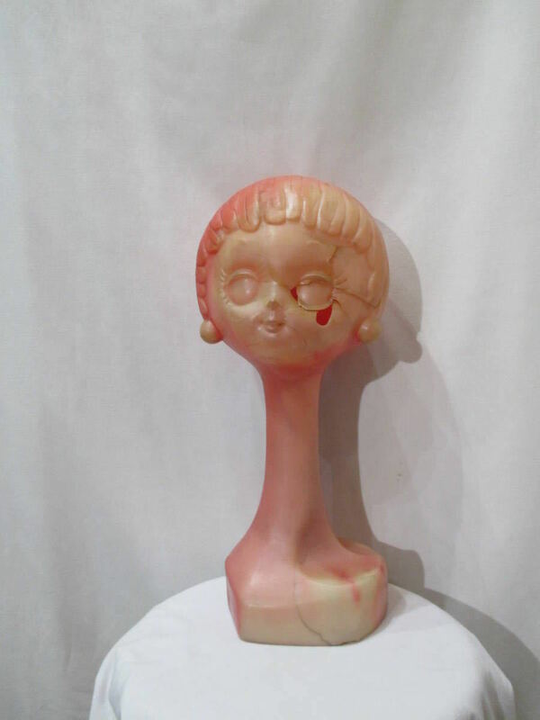 70‘s France Vintege Twiggy ツィギー・ツィギ― ヘアーマネキン オリジナル品 希少 訳あり フランス製